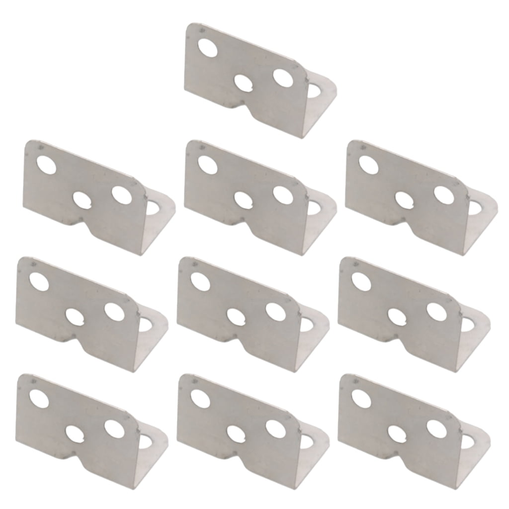 CIYISON 10Pcs L-Shaped Corner Code Joint Fastener Right Angles Brackets ...