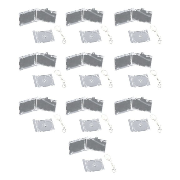 CIYISON 10pcs Acrylic Album Pendant Keyring Concert Memorabilia Music Lover Accessory Unique Souvenir for Idol Supporters