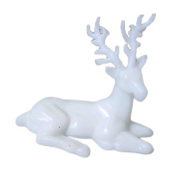 CIYISON 10pcs Forest Figures, Woodland Creatures Figurines, Miniature Toys