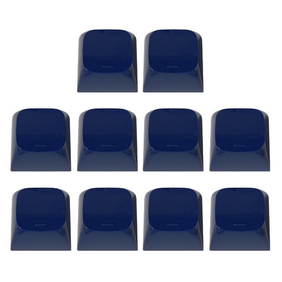 CIYISON 10pcs Glowing Jelly Keycaps Enhances Low Light Tactile Blind Dots For Gamers