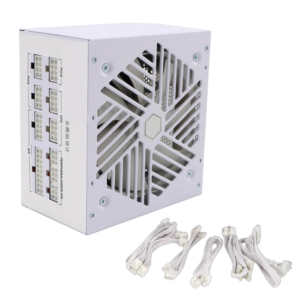 CIYISON 110-240V High Performances 850W PSUs Computer Power Supply for PC, Fully Modulars with Quiet 120mm Cooling Fan