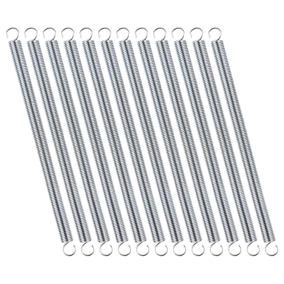 CIYISON 12Pcs Small Extension Spring Stainless Steel Mechanical Springs with Hook Ends for Machinery Construction Industrial