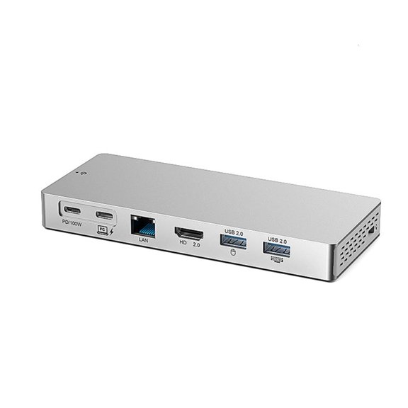 CIYISON 14 In 1 USB C Hubs With 4K HDTV 100WPD Charging Gigabit Ethernet USB 3.2 Gen2 For Laptop