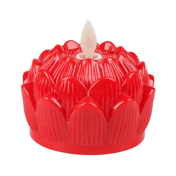 CIYISON 1PC Table Lotus Buddha LED Lamp Lighting Traditions Home Decoration Buddhist