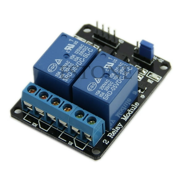 CIYISON 1Pc 5V 2 Two Channel Relay Module With Optocoupler For PIC ARM DSP AVR