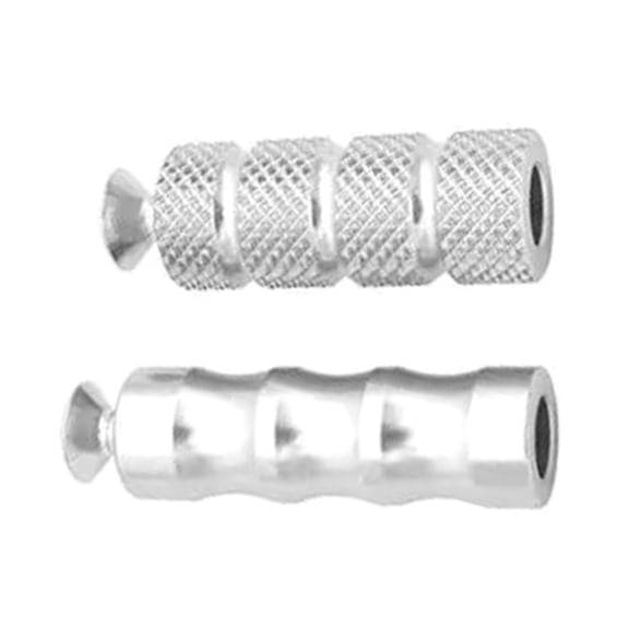 CIYISON 1set Universal M6 Motorcycle Rear Footrests Shifter Foot Peg Improve Riding Experience Enhances Safety and Stability