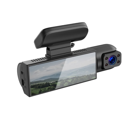 CIYISON 2 Lens 1080P Car Dashboard Camera DVR Night Video Wide Angle Recording
