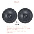 thumbnail image 1 of CIYISON 2 Pcs 4/ 5/6.5 Inch Woofer Audio Bass Speaker Passive Radiator Booster Bass Vibration Adjust the Overall Tone Props, 1 of 14