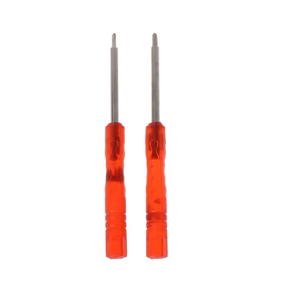 CIYISON 2 Pcs/Set for Cross + Tri-Wing Screwdriver Kit Controller Repair Tool for Wii/3D