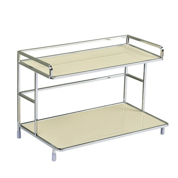 CIYISON 2 Tier Storage Holder Perfume Toiletries Multifunction Item Organization Rack