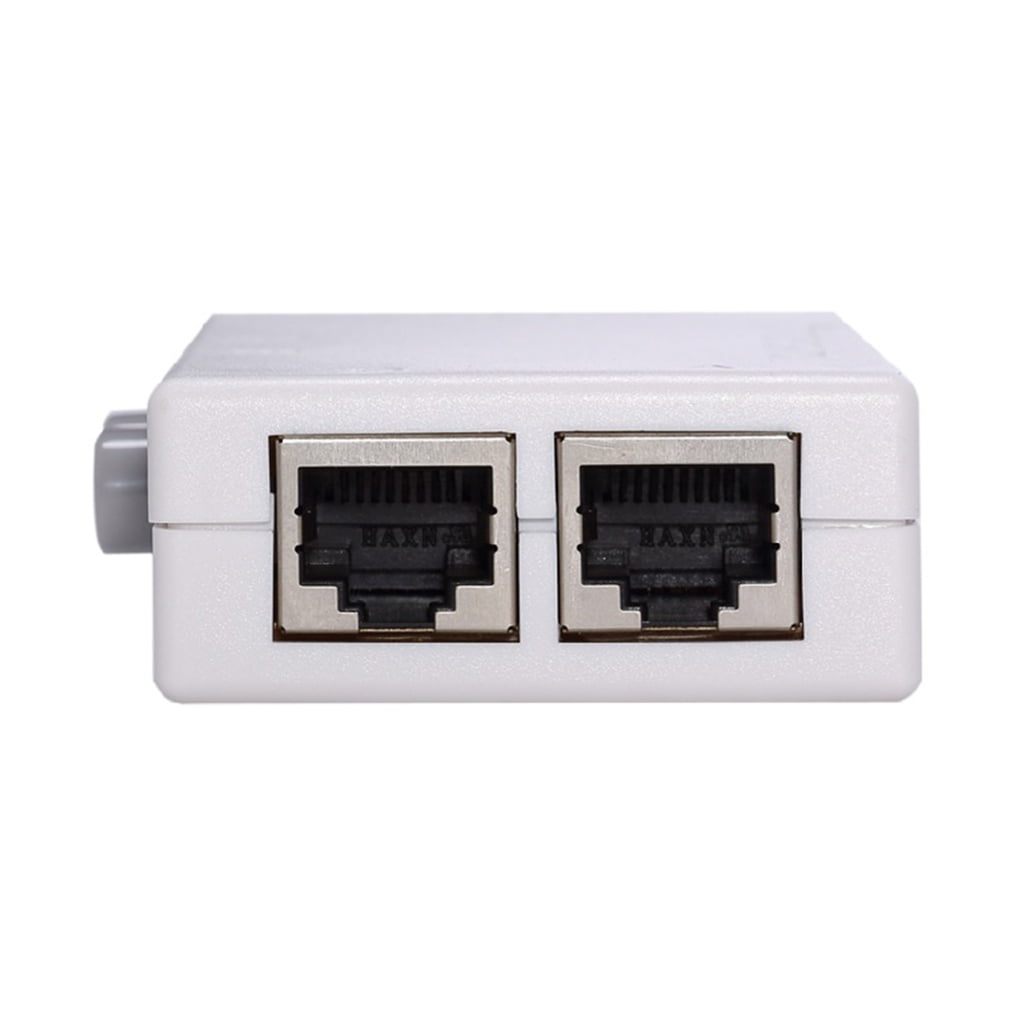 CIYISON 2 in 1 Out Port RJ45 Networks Switches Ethernet 2 Way Port ...