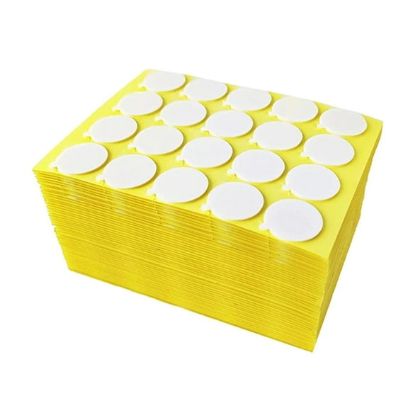 CIYISON 20Sheet Durable and Heat Resistant Stickers Candle Wick Stickers for Wick Placement Reliable Solution 2cm Diameter
