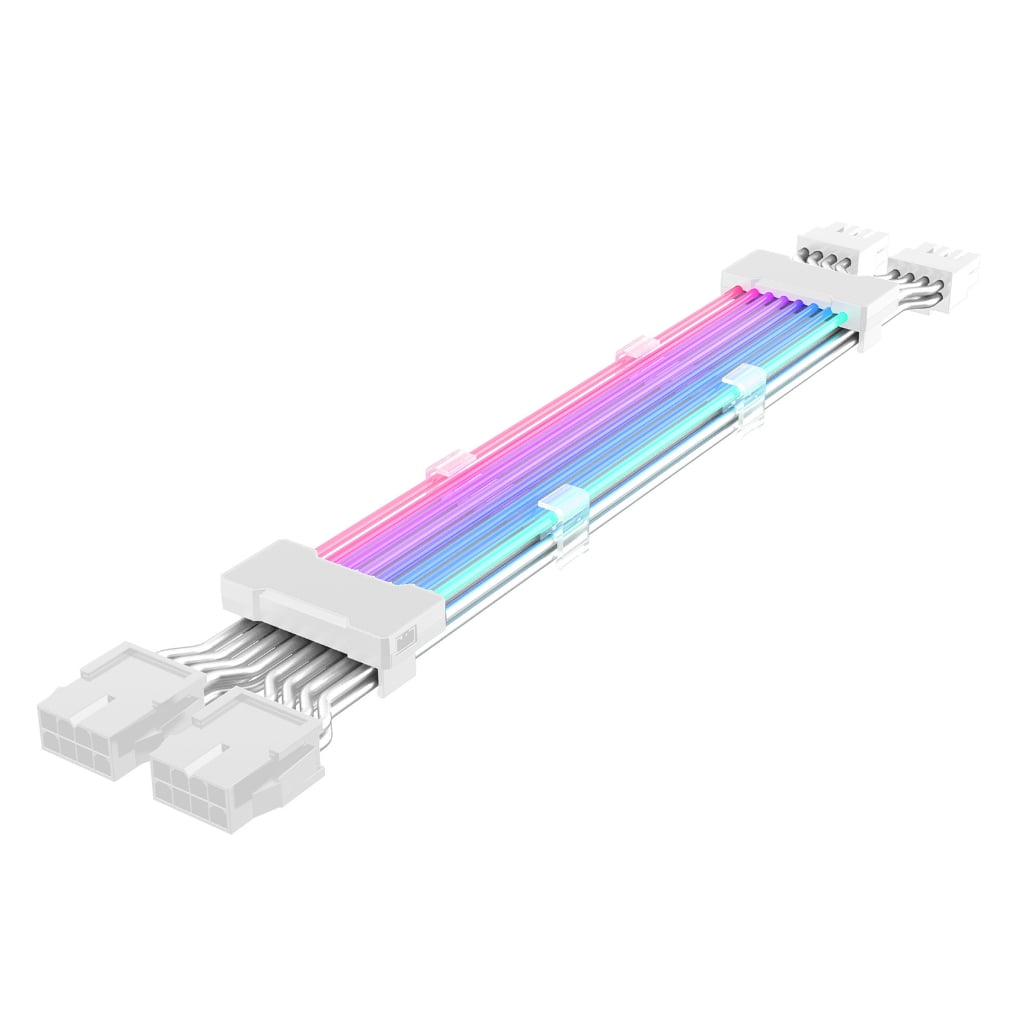 CIYISON 24-Pin ARGB Extension Cable Dual-way Lighting 5V3P AURA-3Pin ...