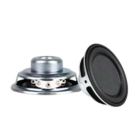 CIYISON 2Pcs Magnetic Speakers 5W 4Ohm 52mm Round Shape Replacement Loudspeaker Full Ranges Rubber Side Magnetic Speakers
