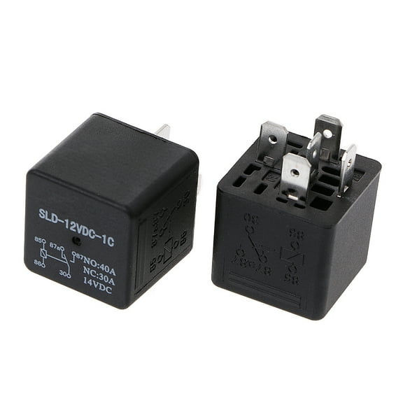 CIYISON 2Pcs SLD-12VDC-1C 1.6W High Power 40A NC 30A 5pin Automotive
