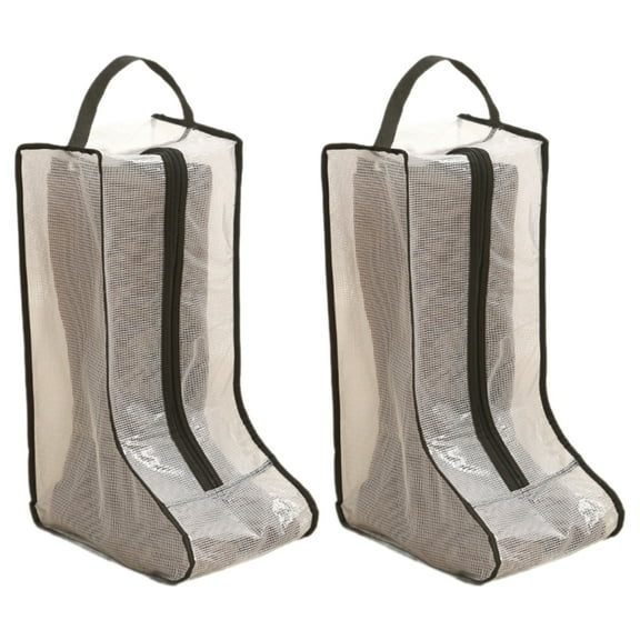 CIYISON 2Sets Boot Bag for Traveling Dustproof Waterproof Shoe Bag High Boot Storage Bag