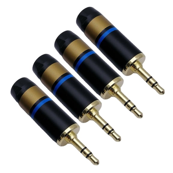 CIYISON 3.5mm Banana Plug Gold Plated Pure Copper Speaker Adapter Screw Speaker Plugs