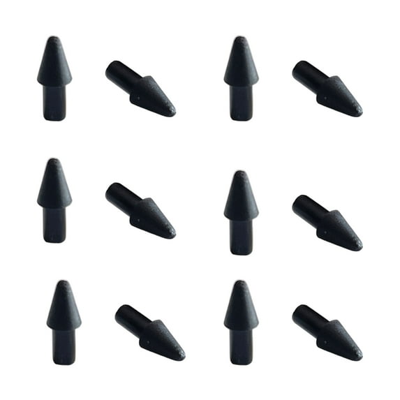 CIYISON 3/6/9/12Pcs Plastic Pen Refilles Sensitive Fine Nib Styluses Pen Tip Replacement for Remarkable Paper