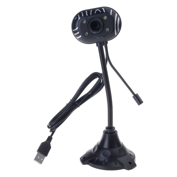 CIYISON 360 Degree Rotatable Webcam with Digital Microphones for Computer Accessories