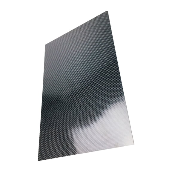 CIYISON 3K High Hardness Carbon Fiber Sheet 75x125mm Carbon Panel 1/2/3MM Thick Glossy