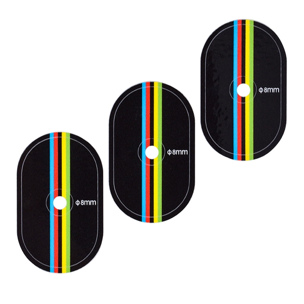 CIYISON 3Pcs Tire Air Nozzle Fixed Sticker Universal Bike Valves Pad ...