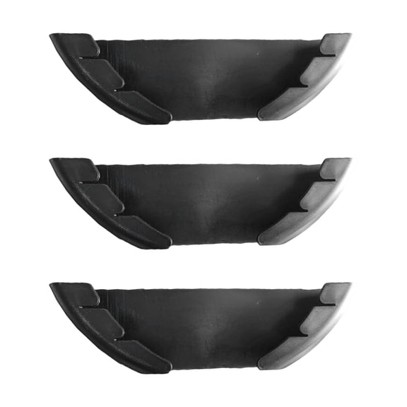 CIYISON 3Pcs Universal Pot and Pan Lid Rack for Cabinet Door Holds 6 to 13.5 Inch Lids
