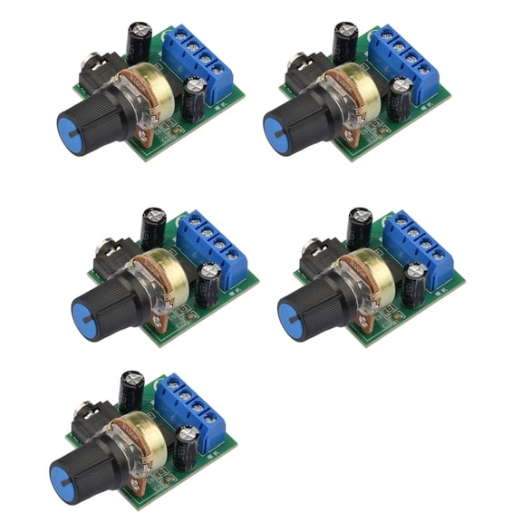 CIYISON 3V-12V LM386 Mono Small Power Amplifier Board 0.5W-10W YX1667 Sound Power Amplifier Board Adjustable Sound Module