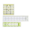 thumbnail image 1 of CIYISON 3pcs Clear Quilting Yardstick Rulers Patchwork Sewing Ruler Cutting Tool Set for, 1 of 4