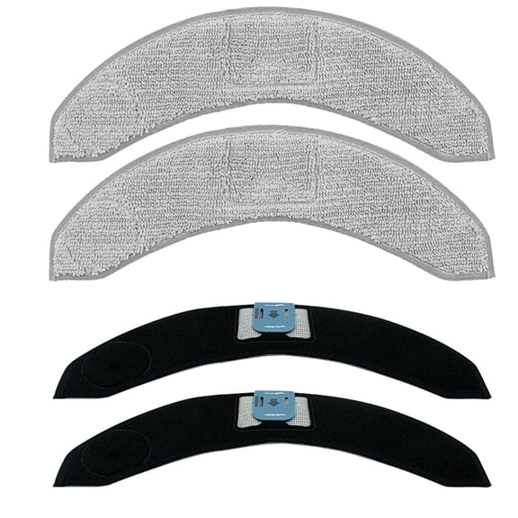 CIYISON 4/6/8Pcs Vacuum Mop Replacement Pads for j7/ j7+/ j9+ Reusable Hard Floor Cloth Replacement Microfiber Soft Pad