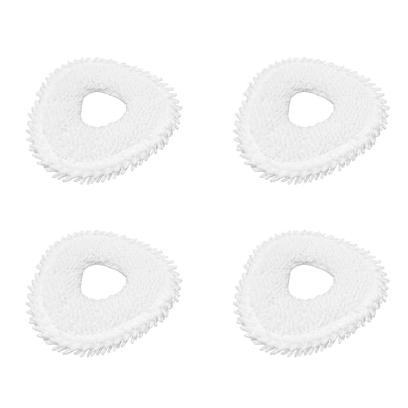 CIYISON 4 Pack Fiber Replacement Parts Mop Wipes Rag Spare Part Mop Cleaning Heads Pads