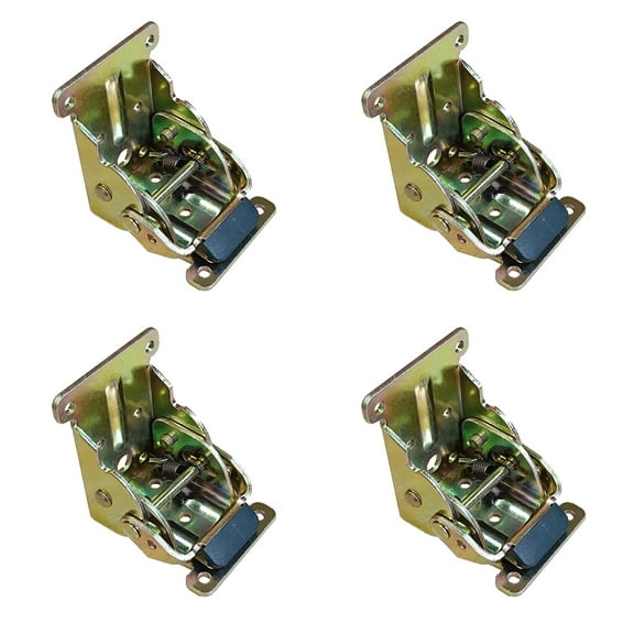 CIYISON 4 Pcs Self-locking Hinge Folding Table Extension Support Bracket Furniture Hardware for Tables Workbench Chair Beds