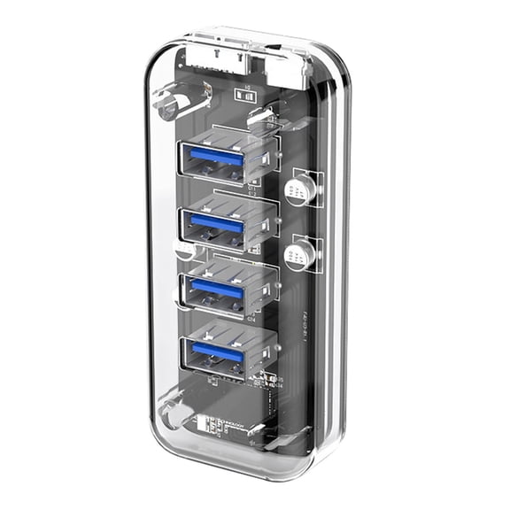 CIYISON 4 Port USB Adapter 5Gbps Hub USB3.0 Splitter Efficient VL817 Main Contol For Laptop Enhances Connection