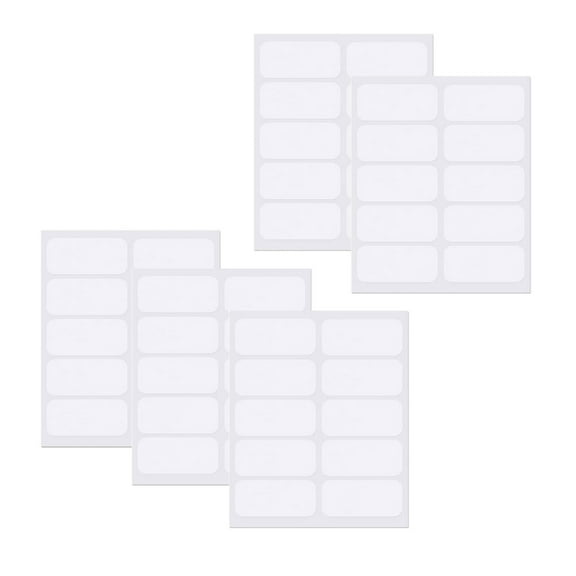 CIYISON 50Pcs Easy Apply Garment Identification Label Machine Wash Safe No Iron Label Water Resistant Fabric Sticker for Laundry