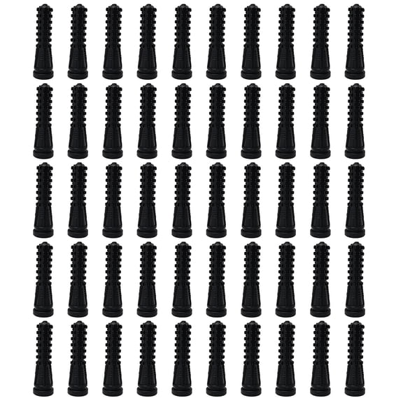 CIYISON 50x Chicken Plucker Fingers Plucking Machine Accessories Poultry Plucking Fingers Hair Removal Stick for Ducks Chicken