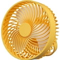 thumbnail image 1 of CIYISON 6.5'' USB Rechargeable Portable Fan with LED Lamp 3 Speed Settings 1200mAh, 1 of 20