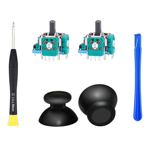 CIYISON 6-in-1 3D Analog Joystick Thumb Stick Sensor Module with Rocker Cap+Tool for P5