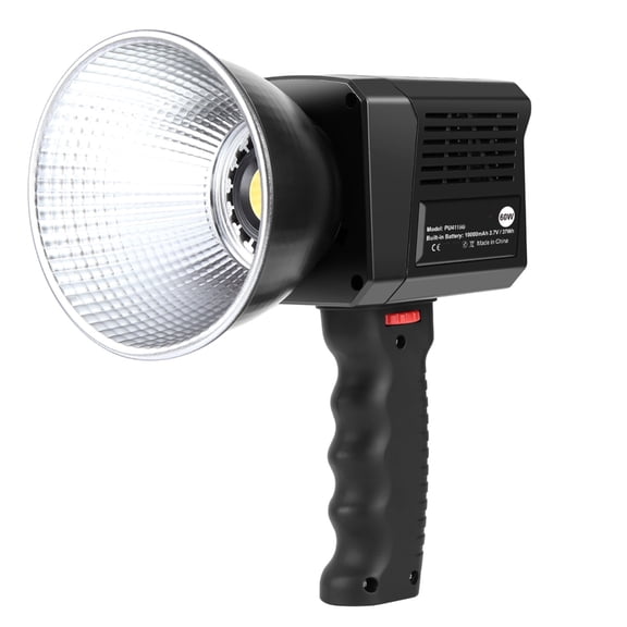 CIYISON 60W Video Lighting Set With Softbox, Rechargeable Battery 10000mAh Power For Professional Photo Studio Fill Light