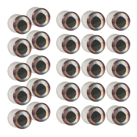 CIYISON 6mm/8mm/10mm Realistic Dumbbell Shaped Dumbbell Eye For Versatile Fishing Needs