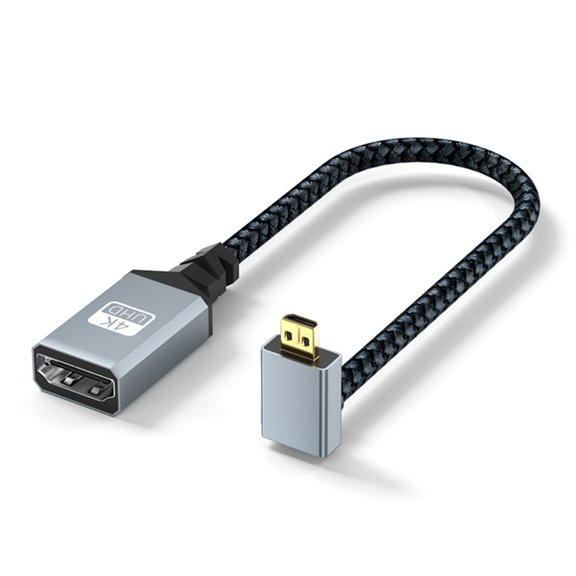 CIYISON 6x2.3mm to 14x4.5mm Video Cable Fast Speed 3840x2160P 4K60hz Video Cord Bidirectional Transmission