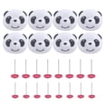 thumbnail image 1 of CIYISON 8 Pcs Panda Quilt Holder Nordic-Slip-resistant Quilt Clips Sheet Holder Quilt Cover Clips Blanket Clips Fastener Clips, 1 of 12
