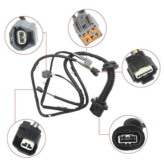 CIYISON 9L3Z14631CAA Rear Door Wiring Harness for F150 09-14 with Connectors Replacement Repair Accessory 9L3Z-14631-CAA