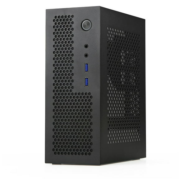 CIYISON A09 HTPC Computer Case Mini ITX Gaming PC Chassis Desktop Chassis USB3.0/2.0 Computer Case Home Computer Case