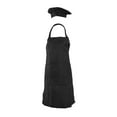 thumbnail image 1 of CIYISON Adjustable Adult Apron Set With Hat, Waterproof and Oil Proof, Easy to Clean for Kitchen and Baking, 1 of 18
