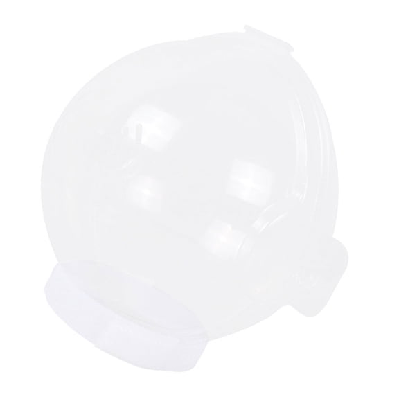 CIYISON Adjustable Cats Muzzle Safety Helmet Transparent Plastic Headcover For Small Dog Cats Prevent Biting Licking Scratching