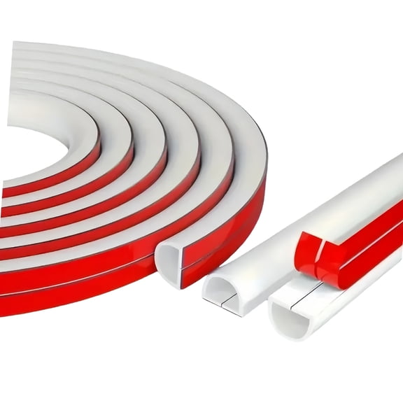 CIYISON Adjustable Length Cable Cover Duct for Hiding Wire Anti Trip Protector Ethernet Cable Sleeve 300cm