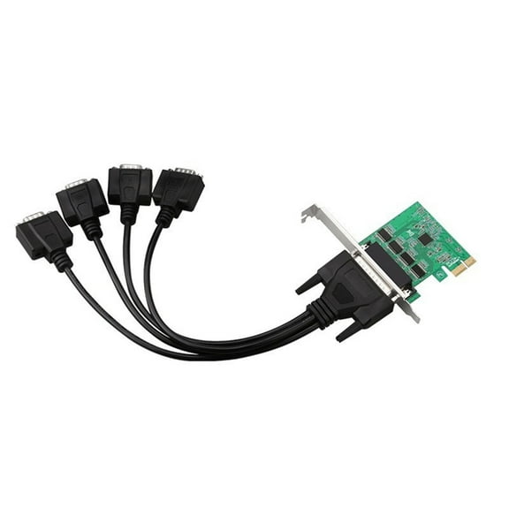 CIYISON Advanced PCIE 1x to RS232 Serial Port Adapter Card for Fast Data Transfer