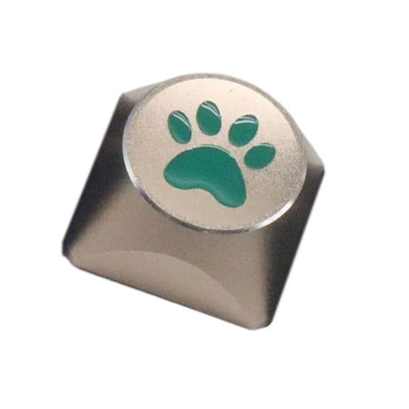 CIYISON Aluminum Alloy CatPaws Keycaps XDA Profile Key Button for Switches Mechanical Keyboards Gamings Player