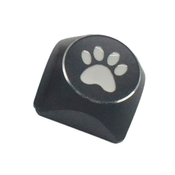 CIYISON Aluminum Alloy CatPaws Keycaps XDA Profile Key Button for Switches Mechanical Keyboards Gamings Player