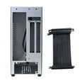 thumbnail image 1 of CIYISON Aluminum Mini ITX Chassis for Desktop PC Case Support Graphics Card RTX2070, 1 of 15