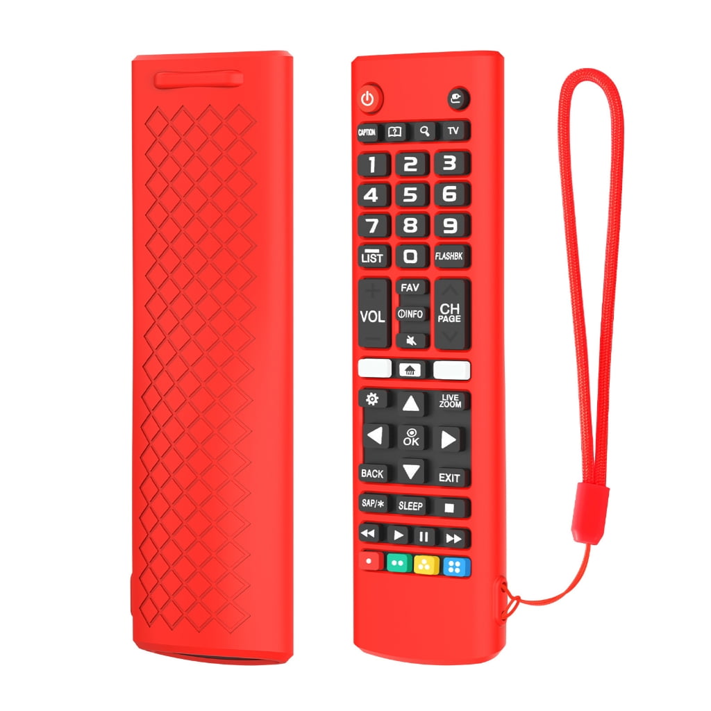Hi Color Glow Green Silicone Case For LG TV Remote - Fits AKB75095307, AKB75375604 Models